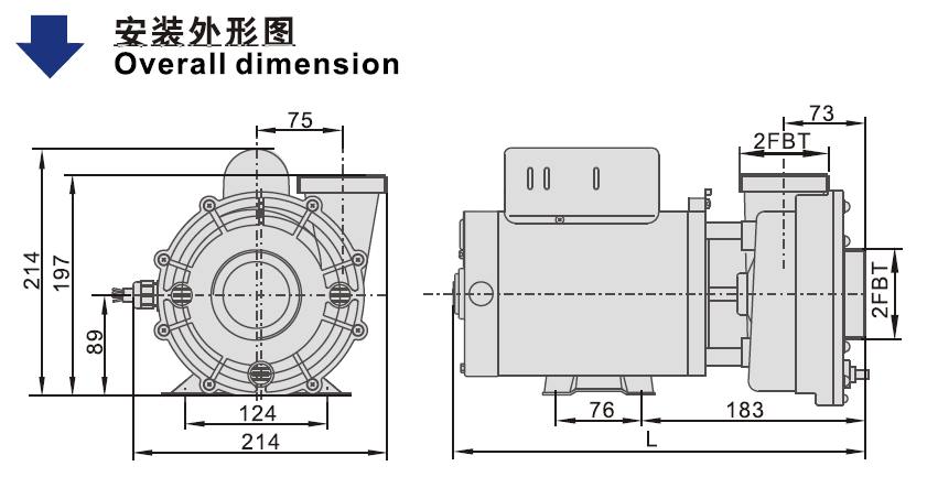 48WUA SPA Pump