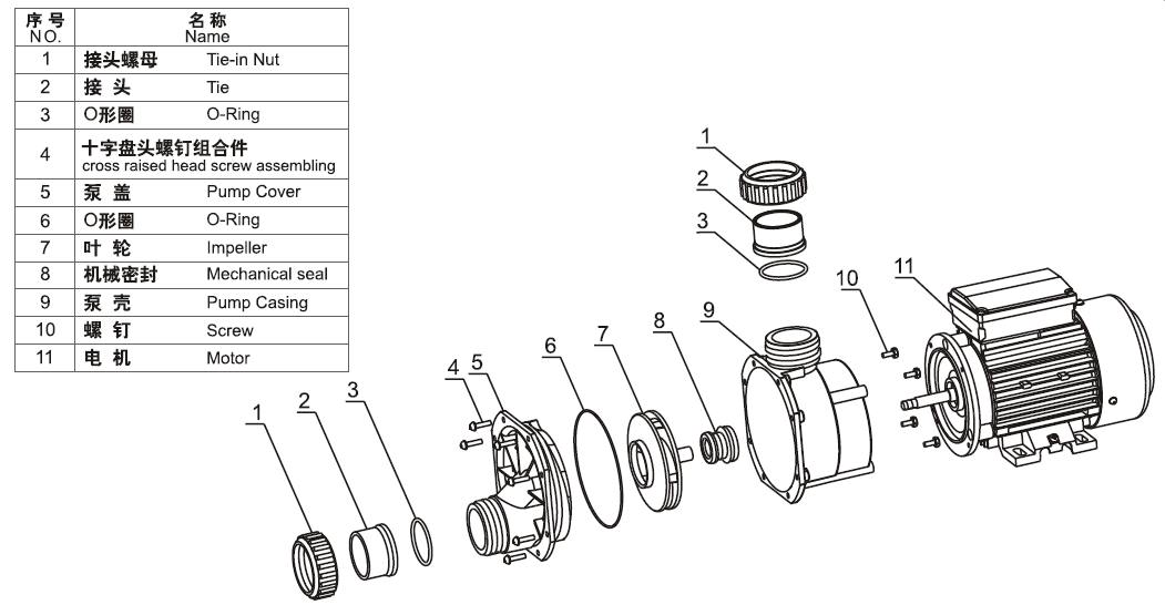 EA Bathtub Pump