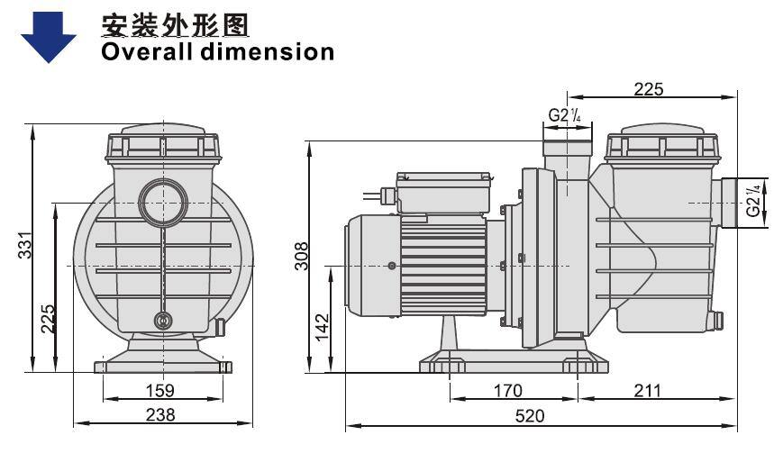 SWIM Swimming Pump