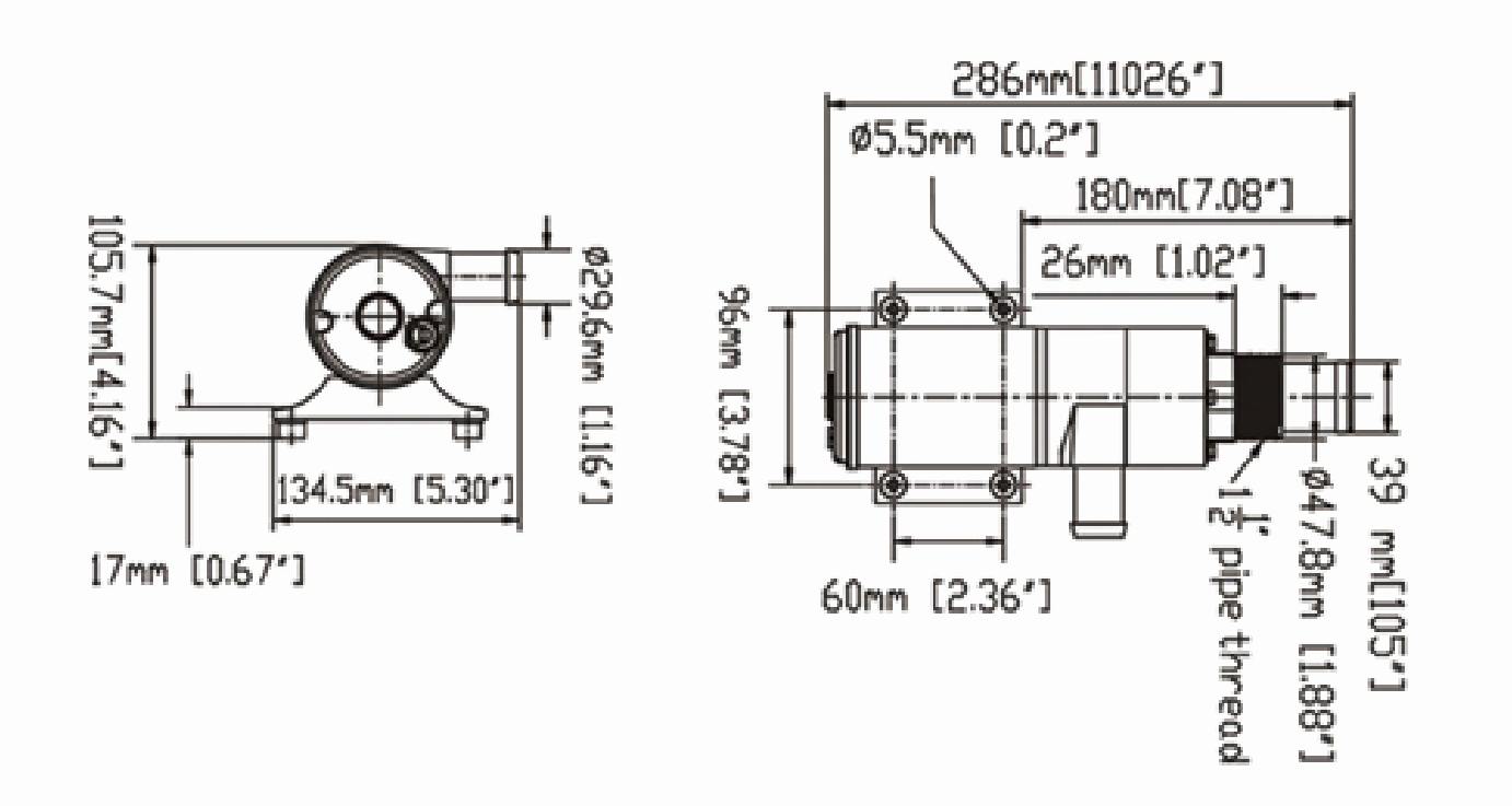 MP-4500-12-1 Diaphragm Pumps