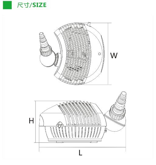 CFP-8000 Pond Pump