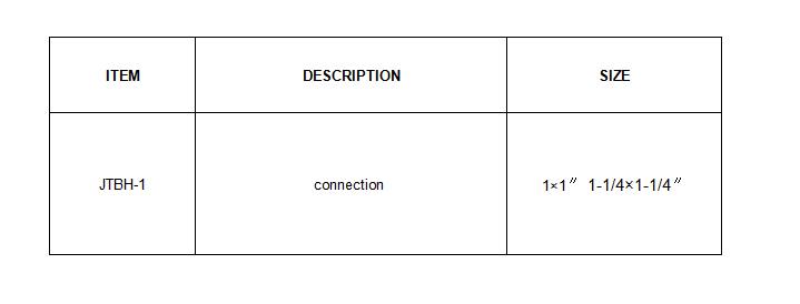 JTBH-1 Brass Fitting